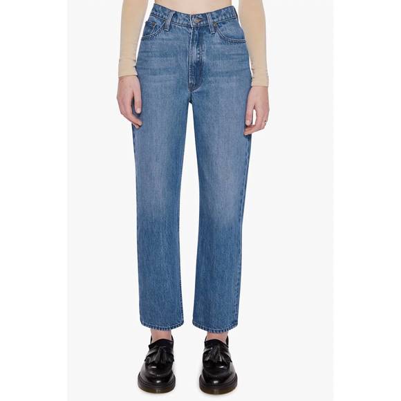MOTHER Denim - NEW MOTHER high waisted double stack ankle jean in delicious memories